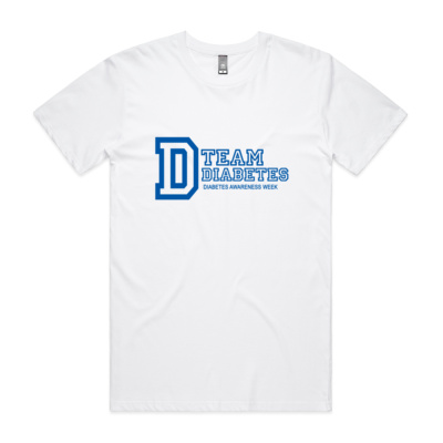 Team Diabetes- white Thumbnail